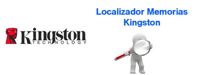 Localizador memorias Kingston