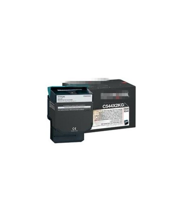 Negro com para Lexmark C 544N,544DN,544DTN,544DW,546DTN.6K