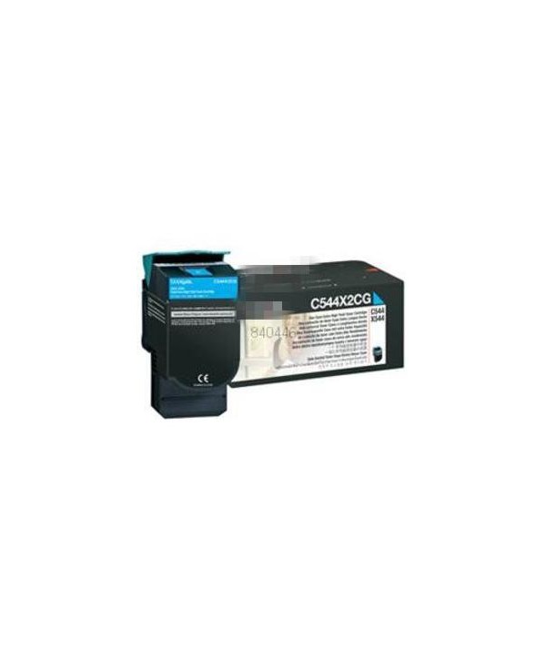 Cyan com para Lexmark C 544N,544DN,544DTN,544DW,546DTN.4K