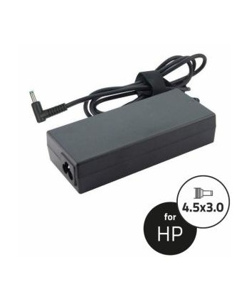 Notebook Adapter HP 19.5V 65W 3.33A 4.5x3.0+pin(90angle,blu)