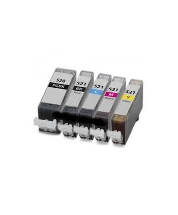 Negro 10ml con chip para Canon Ip3600/IP4600/MP540/MP620/630