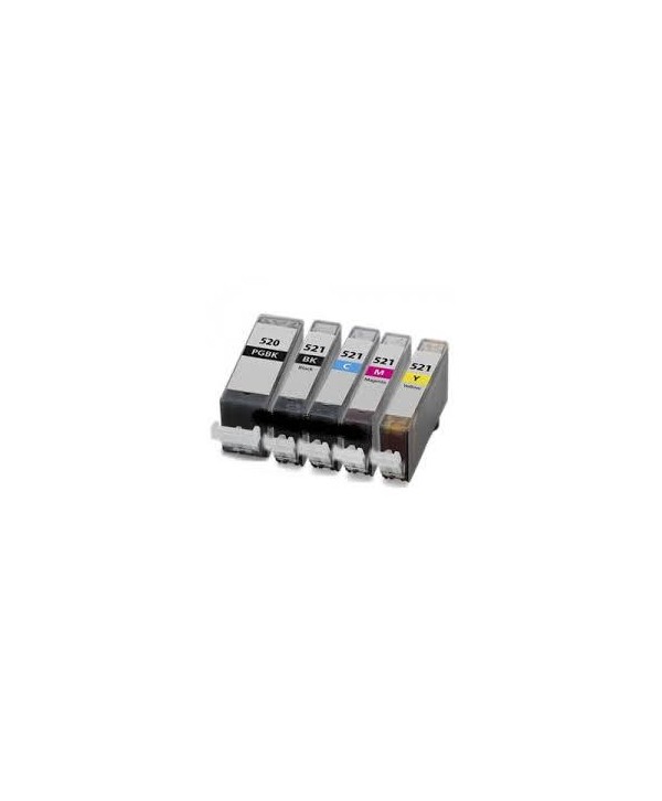 Negro 10ml con chip para Canon Ip3600/IP4600/MP540/MP620/630