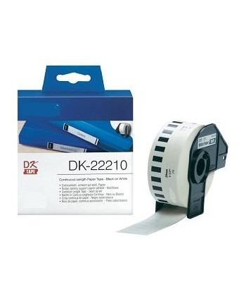 Blanco 29mmX30.48m  para Brother P-Touch QL1000 1050 1060