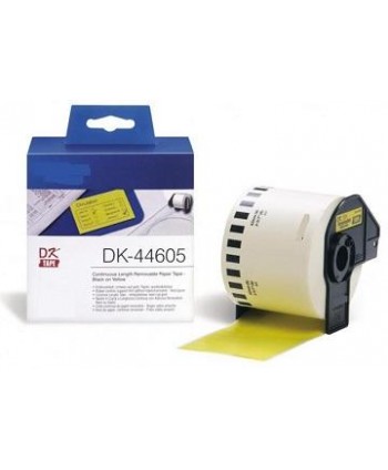 Amarillo 62mmX30.48m  para Brother P-Touch QL1000 1050 1060