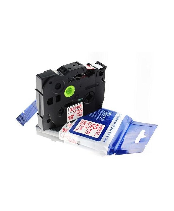 Laminato Negro-blanco 24mmX8m Brother labelTZ-S251/TZe-S251